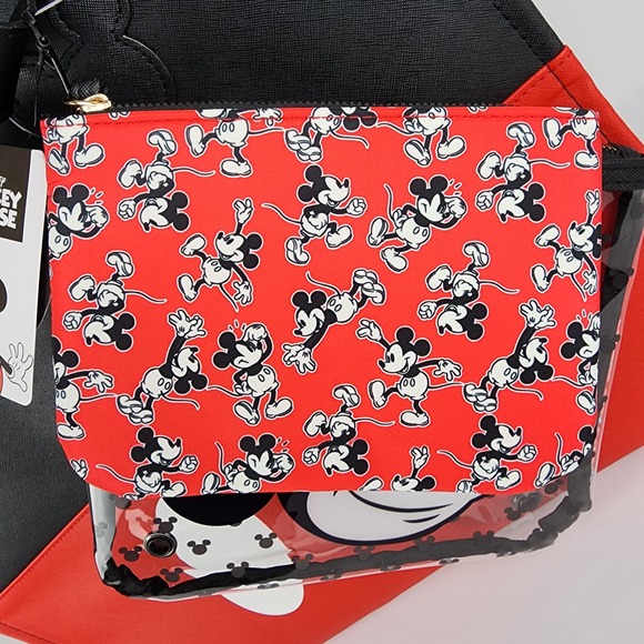 Disney Mickey Mouse Three Piece Travel Tote Bag Set - Large, Medium, Small - Picture 6 of 12